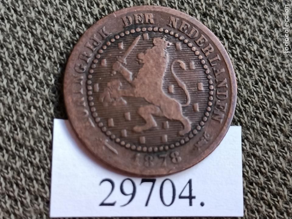 Monedas antiguas de Europa: Holanda 1 c&eacute;ntimo 1878 - Foto 1