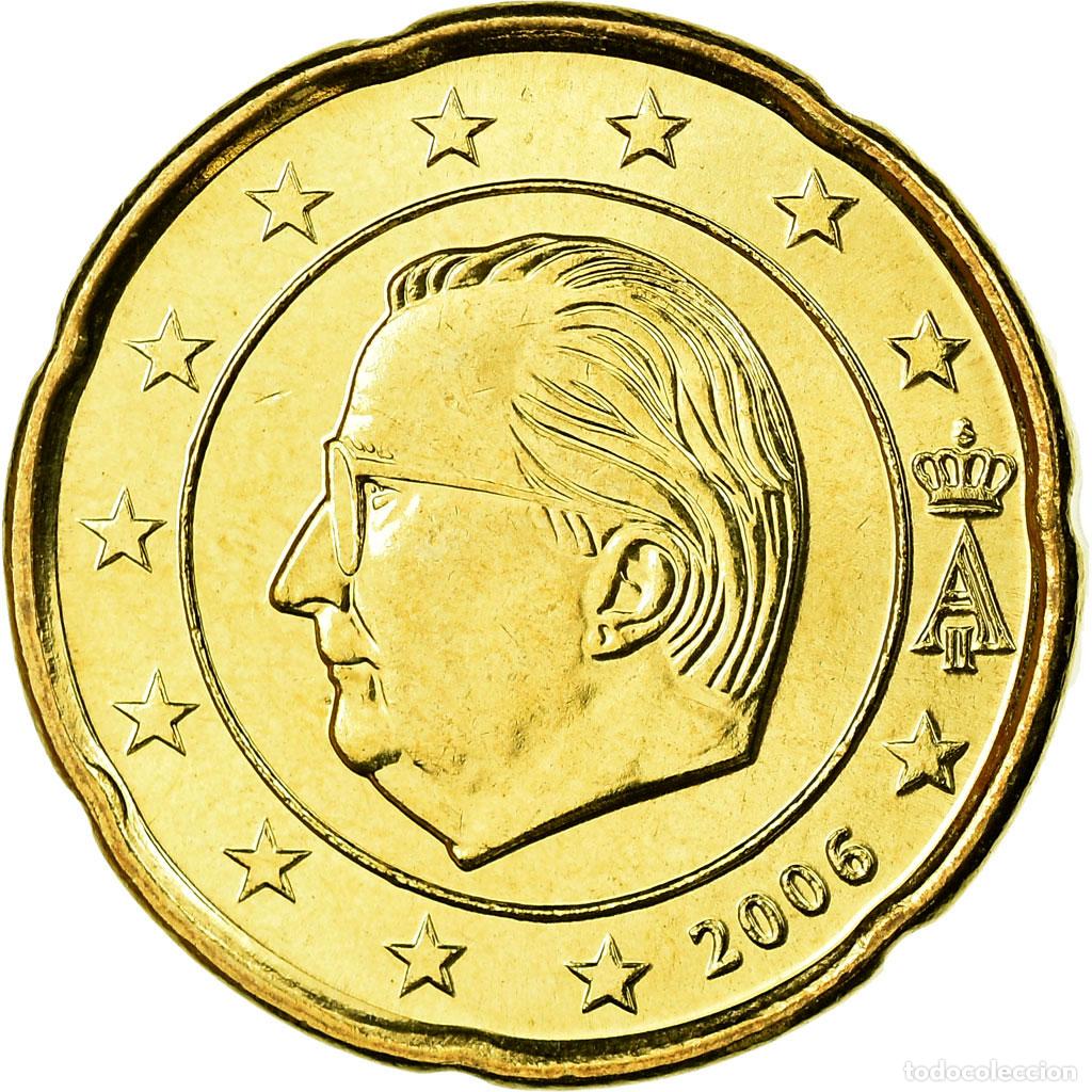 Monete antiche di Europa: [#699396] B&eacute;lgica, 20 Euro Cent, 2006, FDC, Lat&oacute;n, KM:228