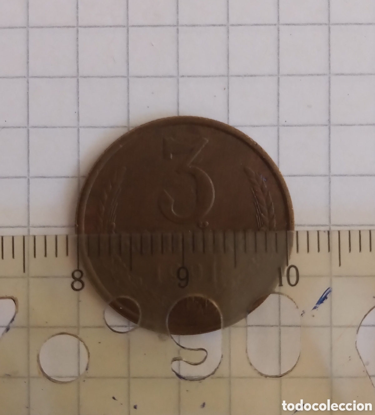 Monedas antiguas de Europa: Moneda rusa del 1991 - Foto 2