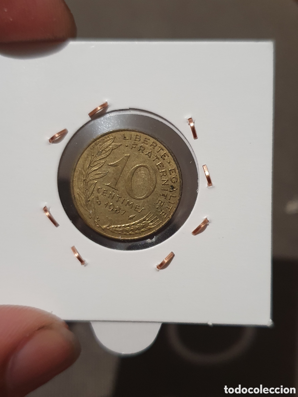 Monedas antiguas de Europa: Francia. 10 c&eacute;ntimos 1987. (L74) - Foto 2
