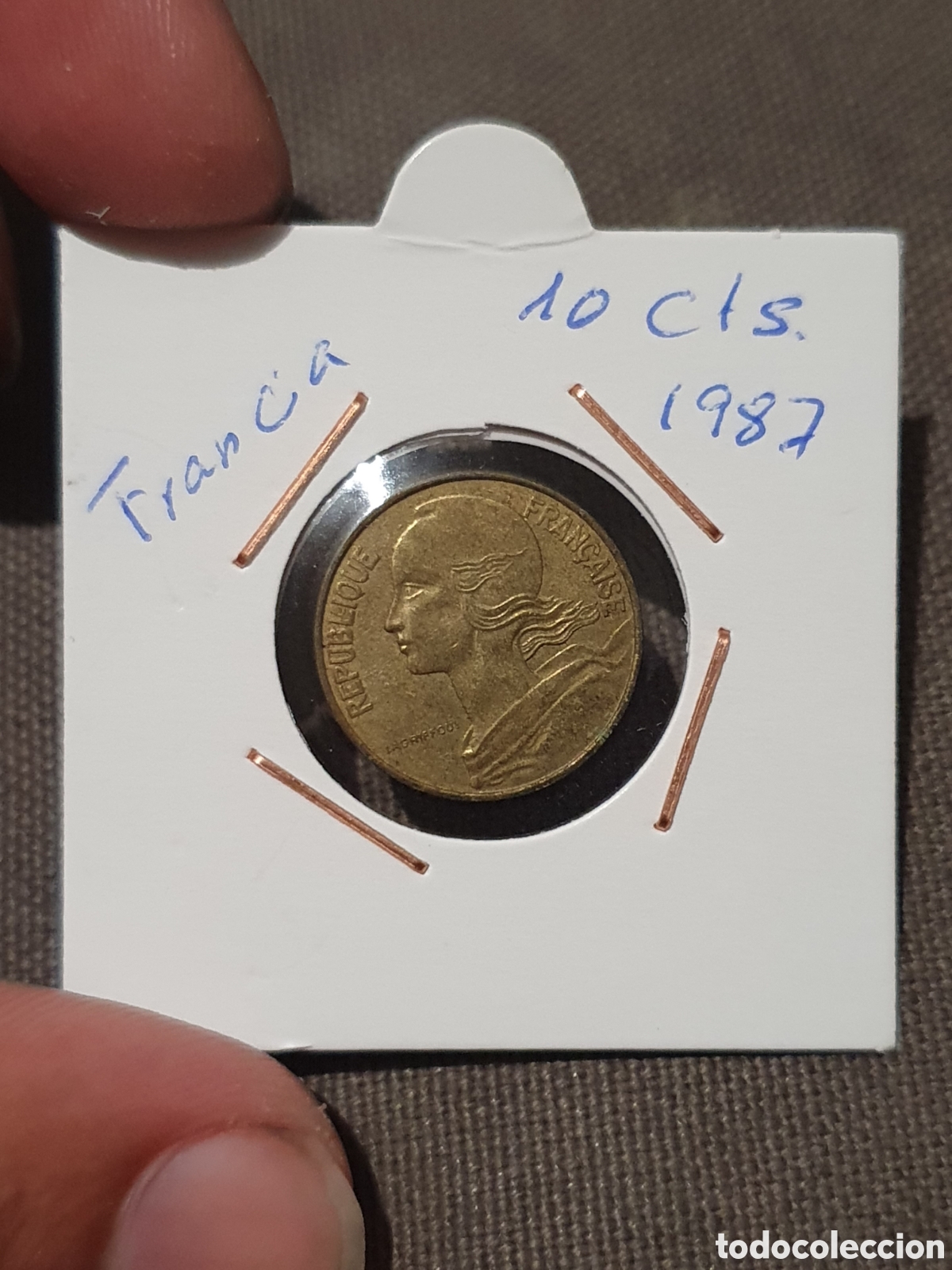 Monedas antiguas de Europa: Francia. 10 c&eacute;ntimos 1987. (L74) - Foto 1