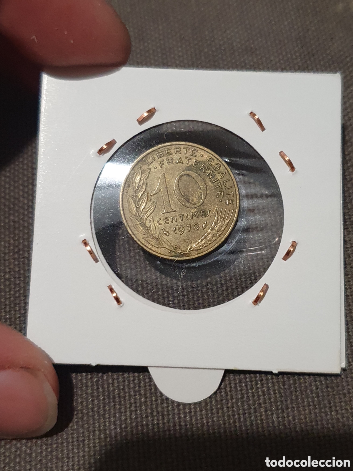 Monedas antiguas de Europa: Francia. 10 c&eacute;ntimos 1978. (L74) - Foto 2