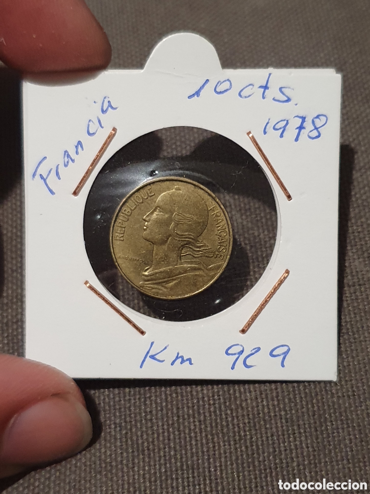 Monedas antiguas de Europa: Francia. 10 c&eacute;ntimos 1978. (L74) - Foto 1