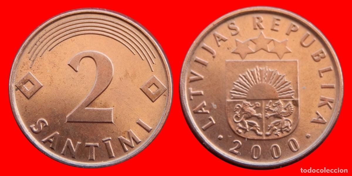 Monedas antiguas de Europa: 2 SANTIMI 2000 LETONIA-93083 - Foto 1
