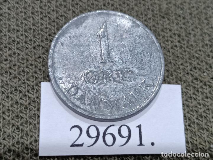 Monedas antiguas de Europa: Dinamarca 1 ore 1967 - Foto 4