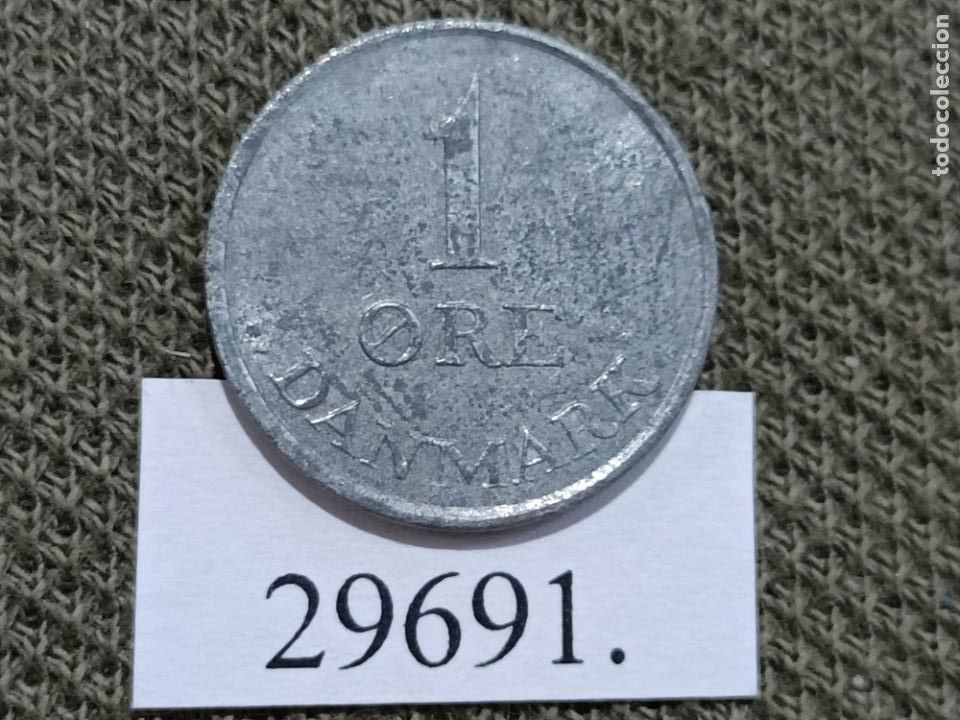 Monedas antiguas de Europa: Dinamarca 1 ore 1967 - Foto 1