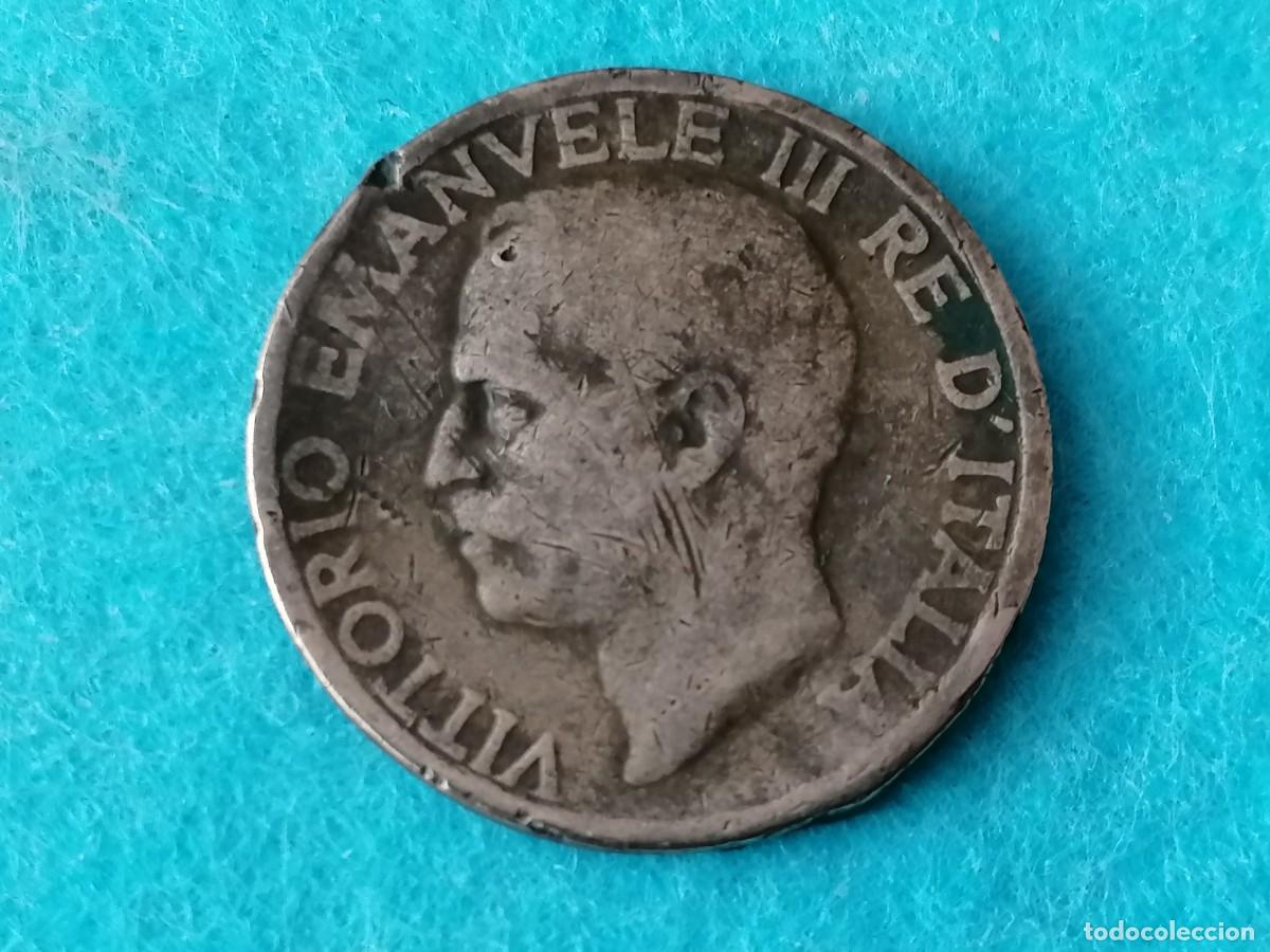 Monedas antiguas de Europa: Moneda ,Italia, 10 cent , 1921, BC, - Foto 2