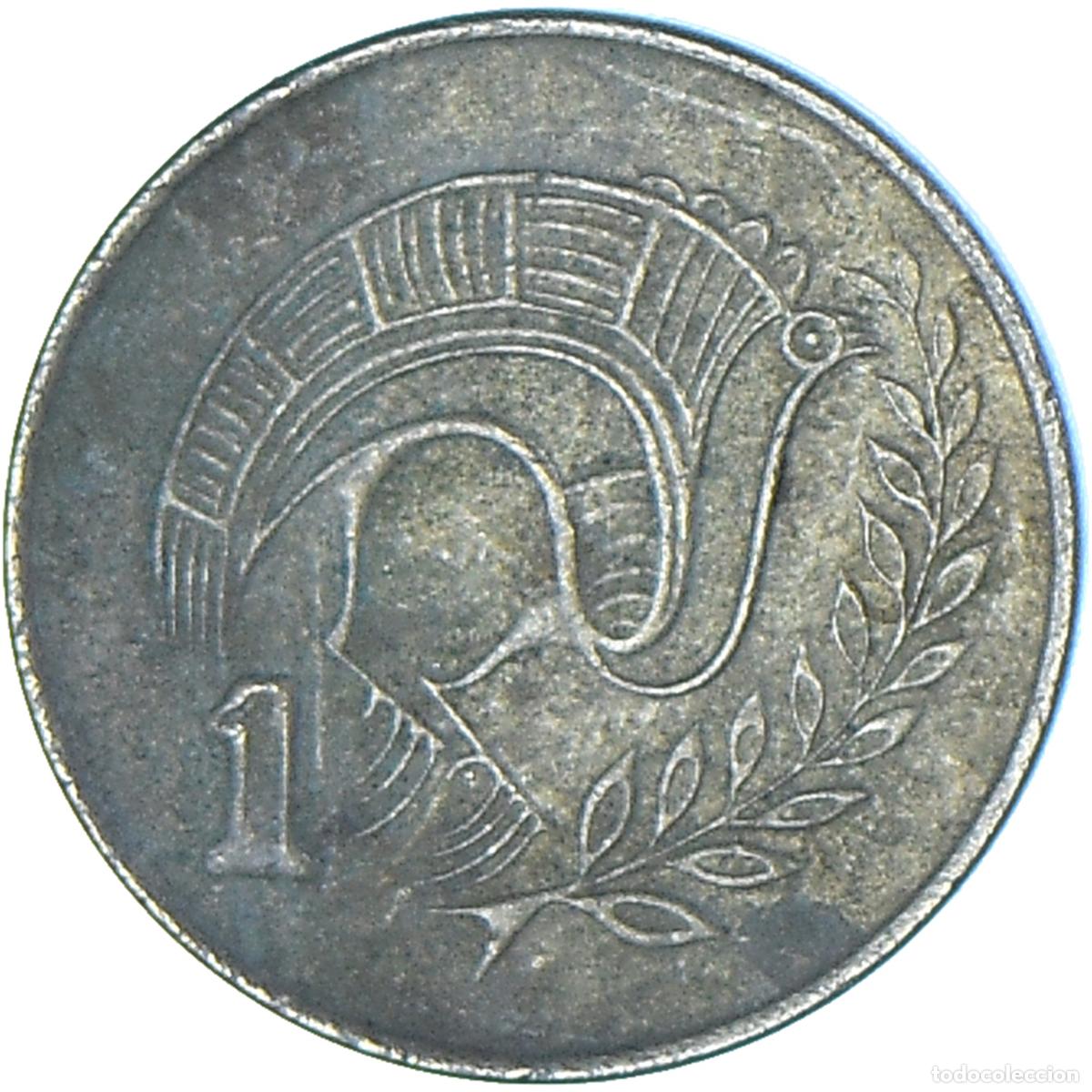 Monedas antiguas de Europa: [#1361159] Moneda, Chipre, Cent, 1993 - Foto 2