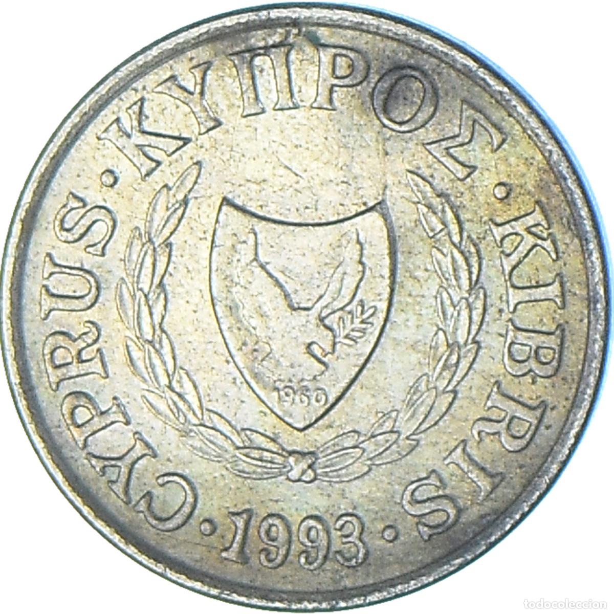 Monedas antiguas de Europa: [#1361159] Moneda, Chipre, Cent, 1993 - Foto 1