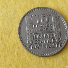 Monedas antiguas de Europa: MONEDA, FRANCIA, 10 FRANCOS, 1948, MBC+