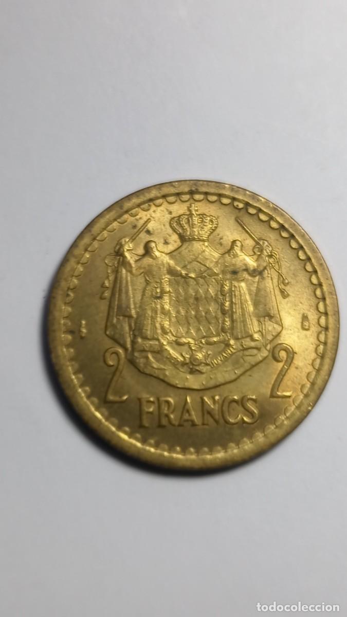 Monedas antiguas de Europa: MONACO - 2 FRANCS KM121a - Foto 1