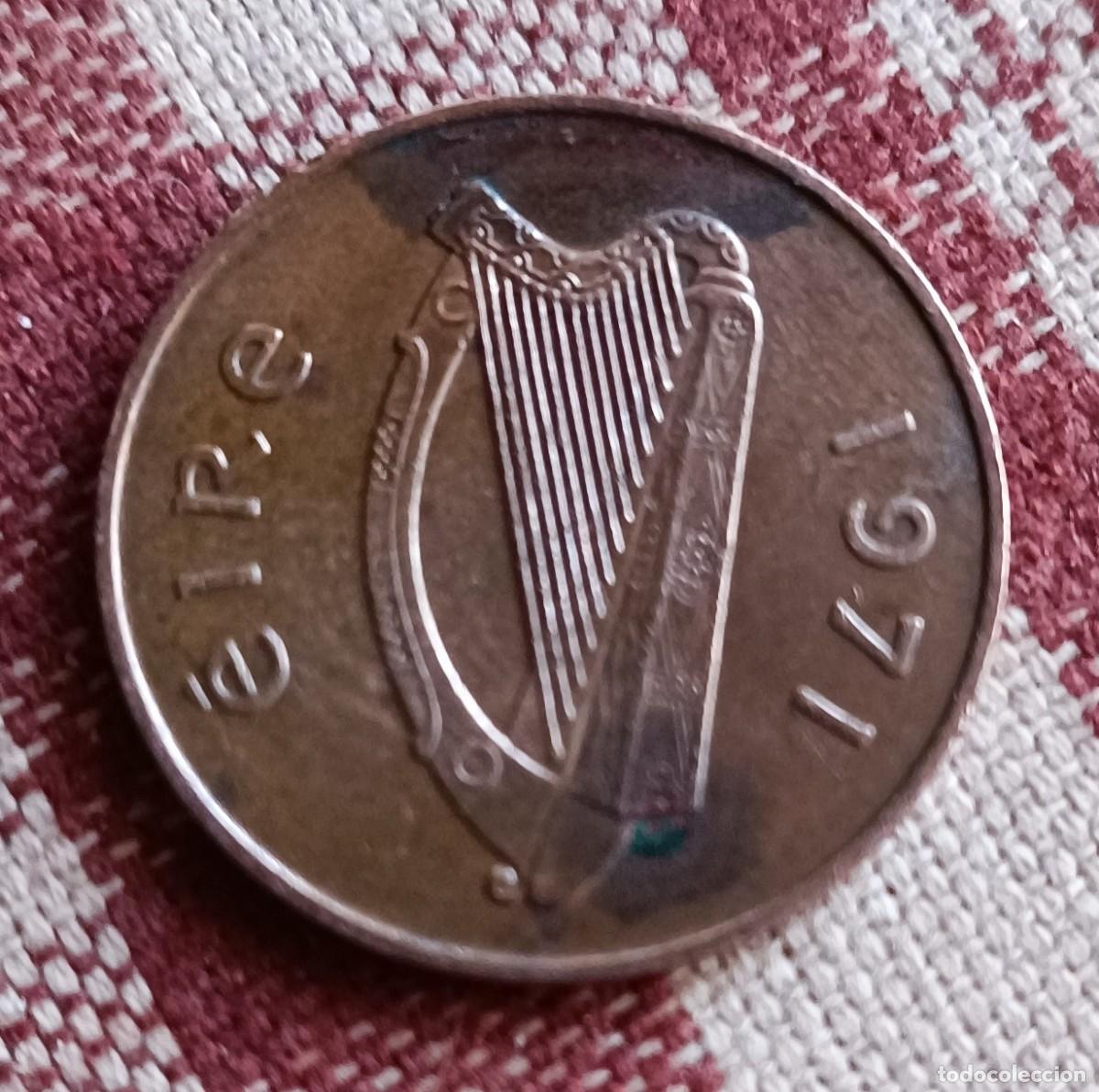 Monedas antiguas de Europa: Moneda 2P Eire 1971 -- - Foto 2