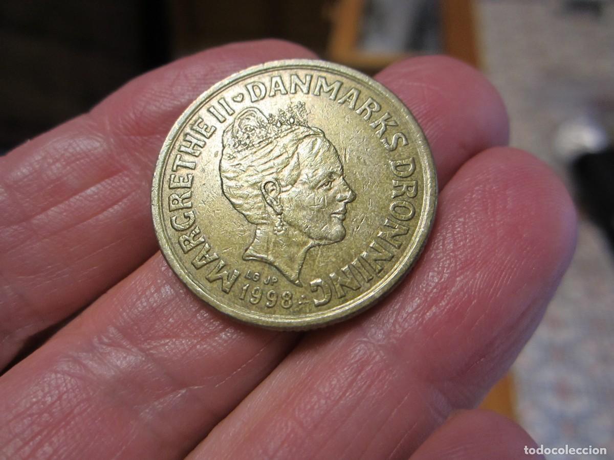 Monedas antiguas de Europa: MONEDA DE DINAMARCA DE 20 CORONAS DE 1998 - Foto 1