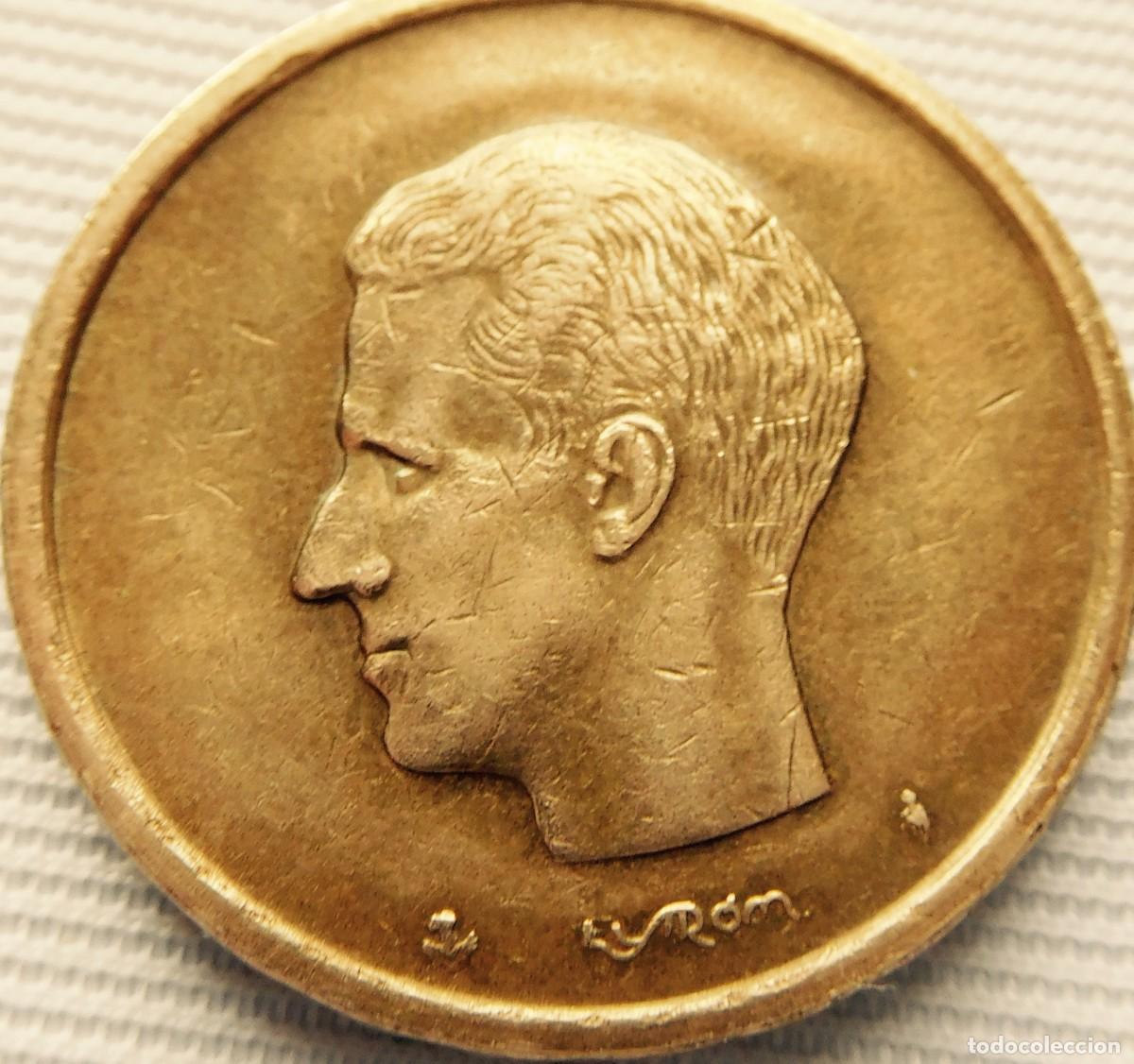Moedas antigas da Europa: 20 francos belgas de 1980
