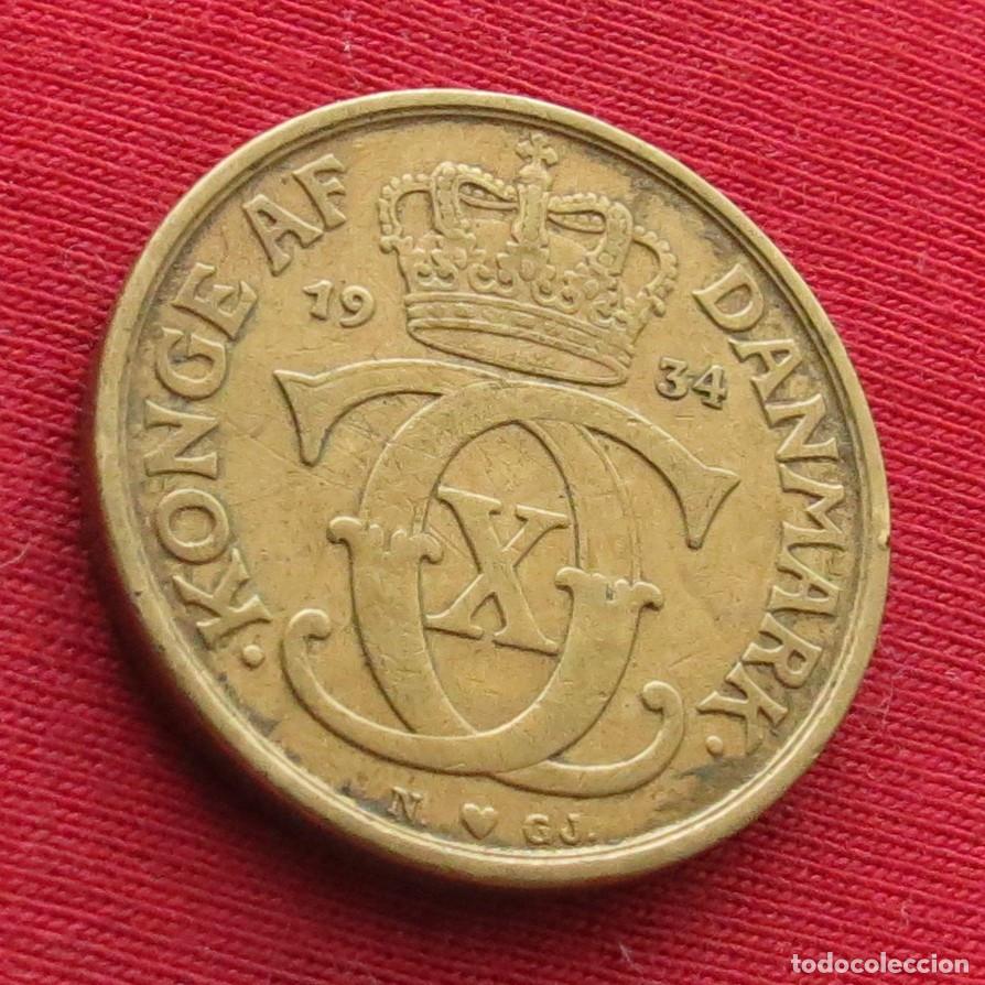 Monedas antiguas de Europa: Dinamarca 1 krone 1934 - Foto 1