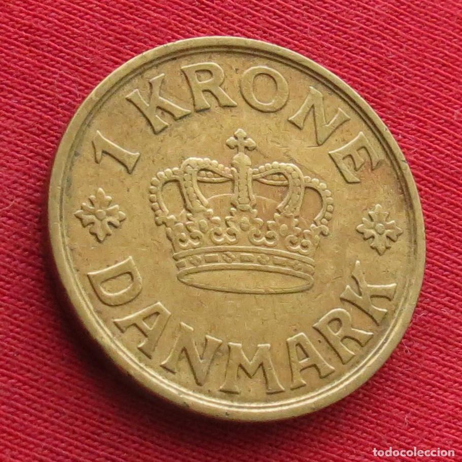 Monedas antiguas de Europa: Dinamarca 1 krone 1934 - Foto 2