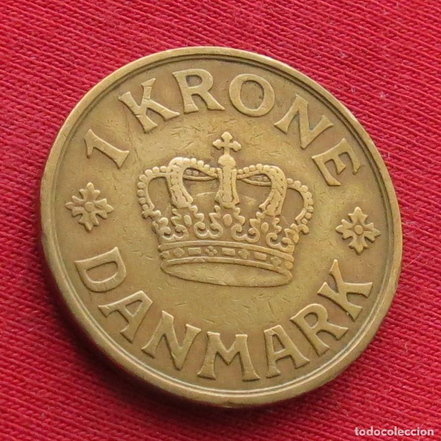 Monedas antiguas de Europa: Dinamarca 1 krone 1935 #2 - Foto 2