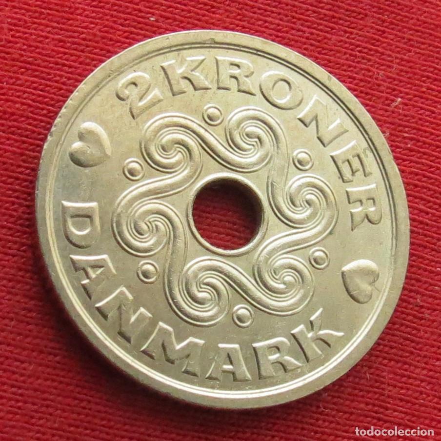Monedas antiguas de Europa: Dinamarca 2 kroner 1992 - Foto 1