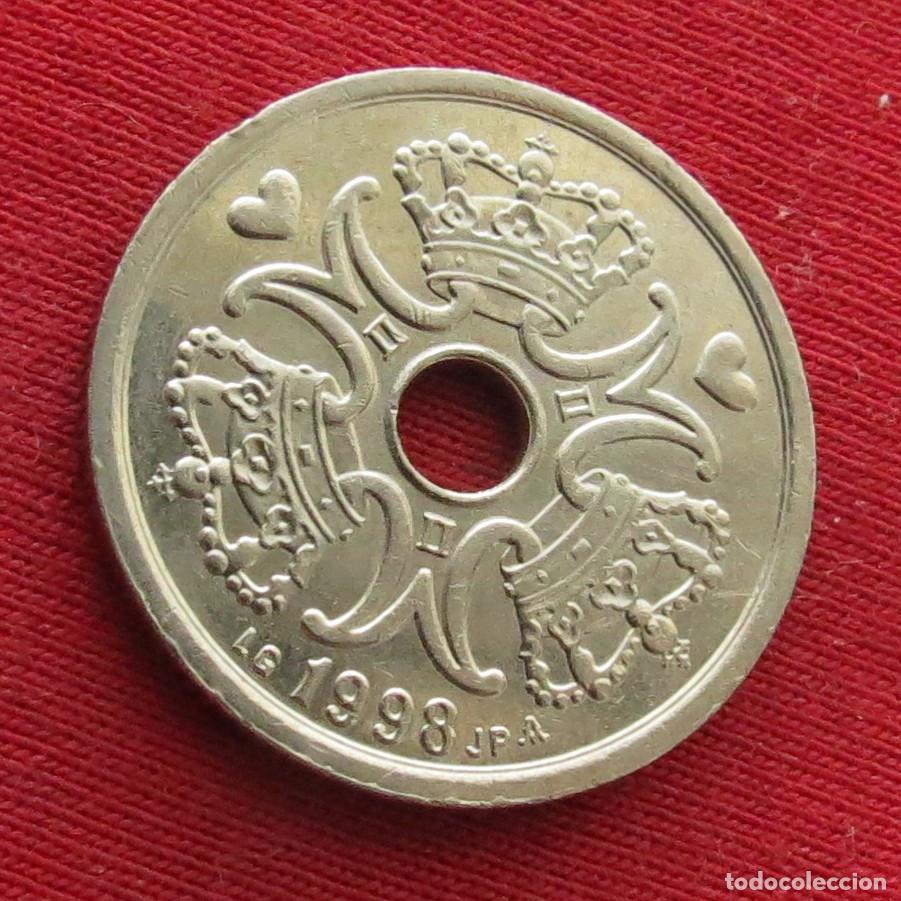 Monedas antiguas de Europa: Dinamarca 2 kroner 1998 - Foto 2