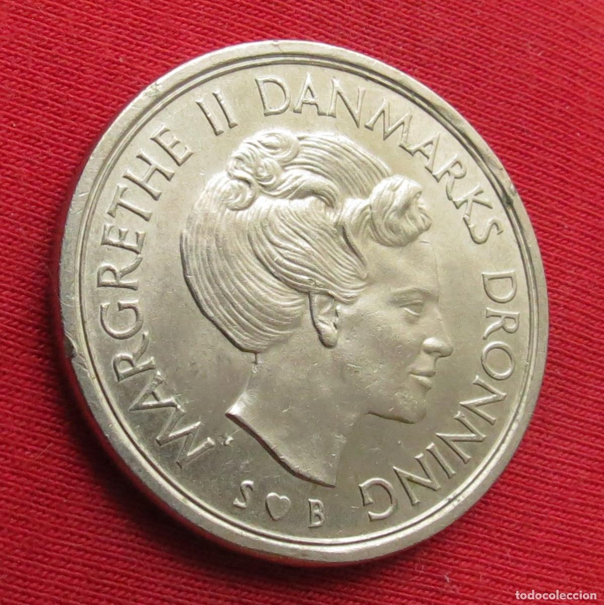 Monedas antiguas de Europa: Dinamarca 5 kroner 1975 - Foto 2