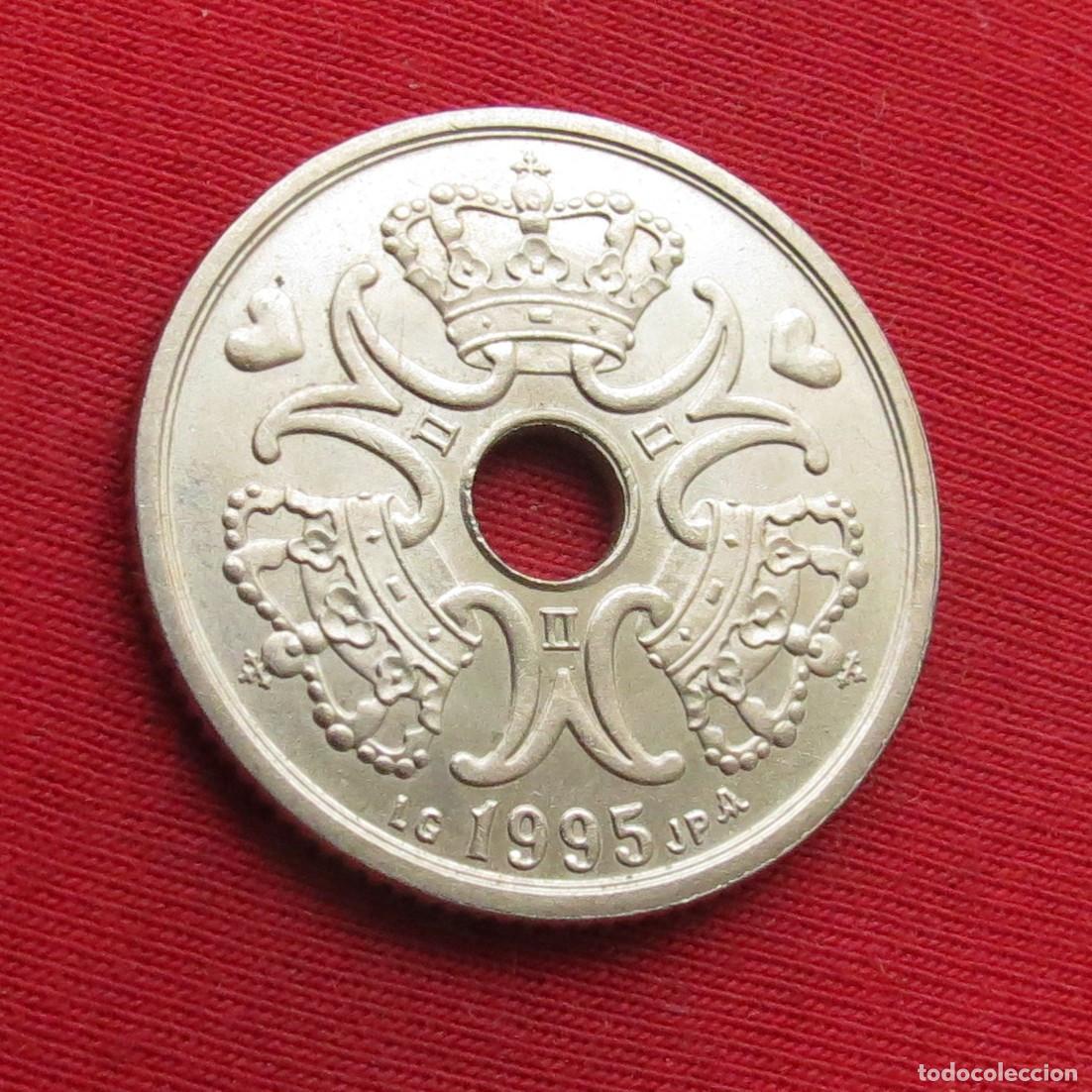 Monedas antiguas de Europa: Dinamarca 5 kroner 1995 - Foto 2