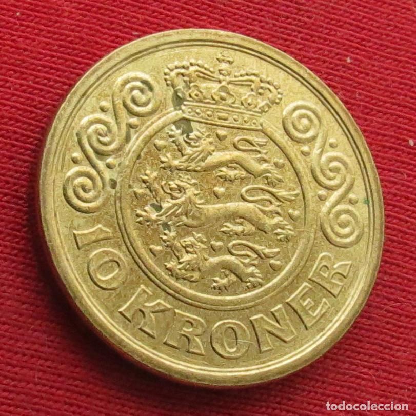 Monedas antiguas de Europa: Dinamarca 10 kroner 1998 - Foto 1