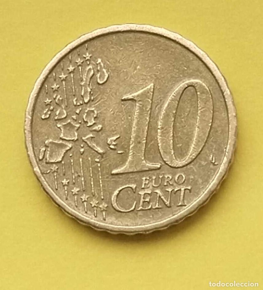 Monedas antiguas de Europa: moneda 10 c&eacute;ntimos Austria 2002 - Foto 2