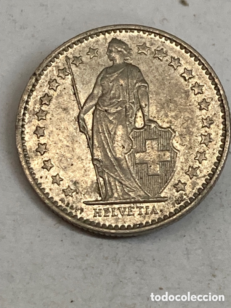 Monedas antiguas de Europa: Moneda 1/2Franco 1982 L40 - Foto 2