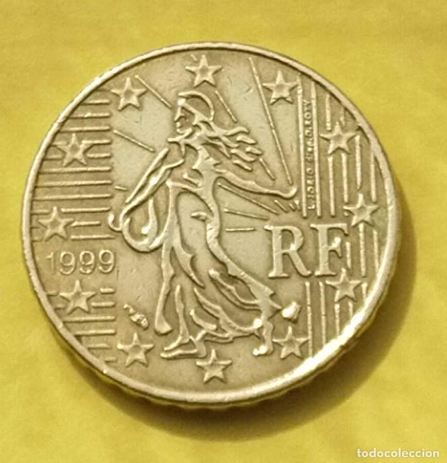 Monedas antiguas de Europa: moneda 10 c&eacute;ntimos Francia 1999 - Foto 2
