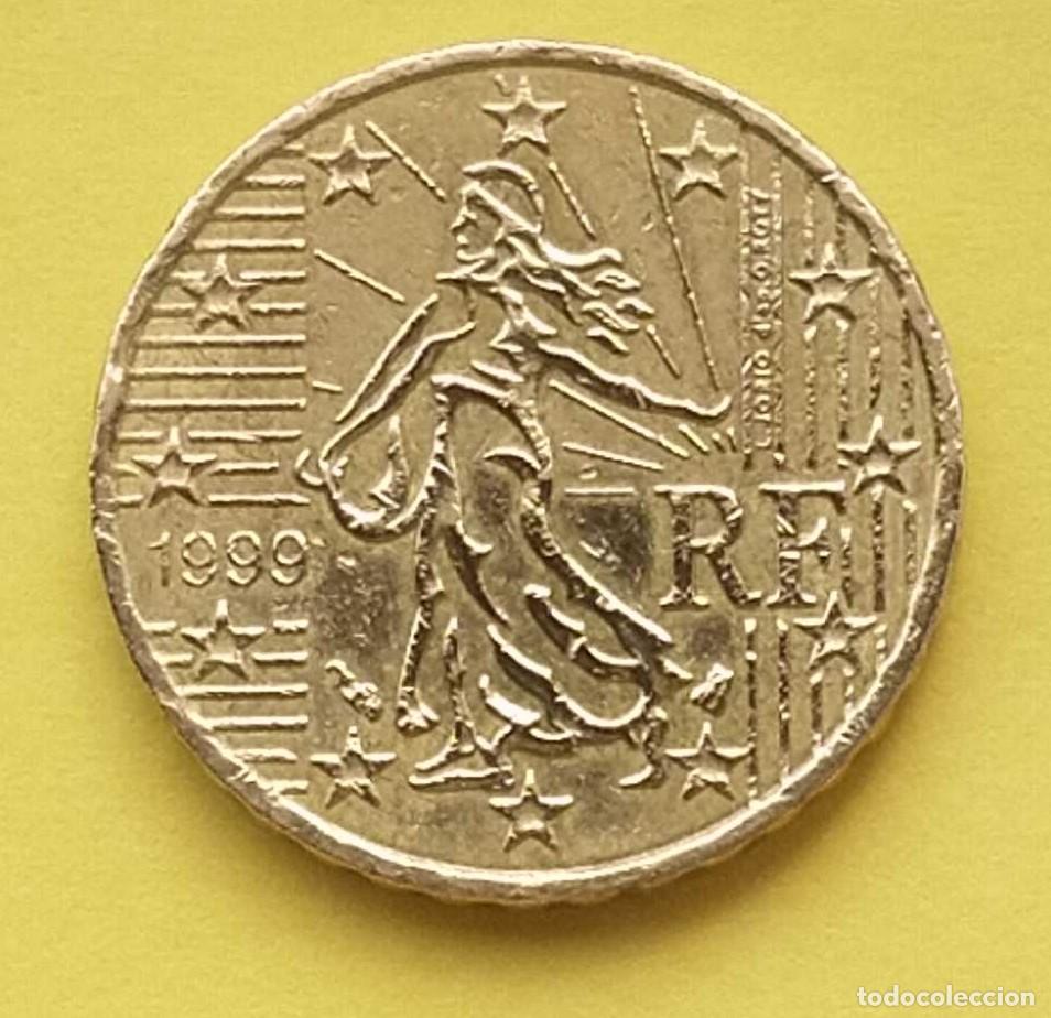 Monedas antiguas de Europa: moneda 10 c&eacute;ntimos Francia 1999 - Foto 1