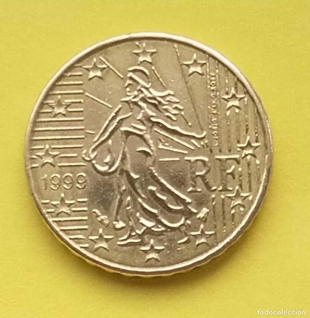 Monedas antiguas de Europa: moneda 10 c&eacute;ntimos Francia 1999 - Foto 2