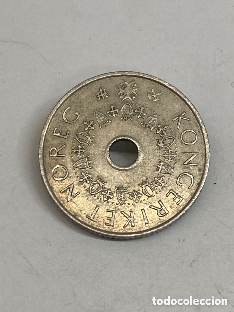 Monedas antiguas de Europa: Moneda 5 Kroner Dinamarca 2000 M20 - Foto 2