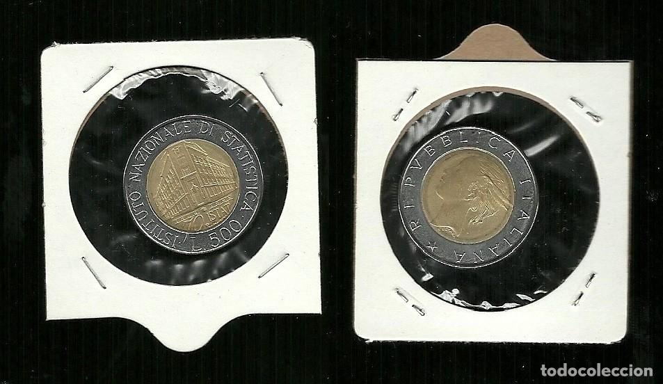 Old Coins of Europe: Rep. Italiana - L. 500 - 70 Anni Istat del 1996