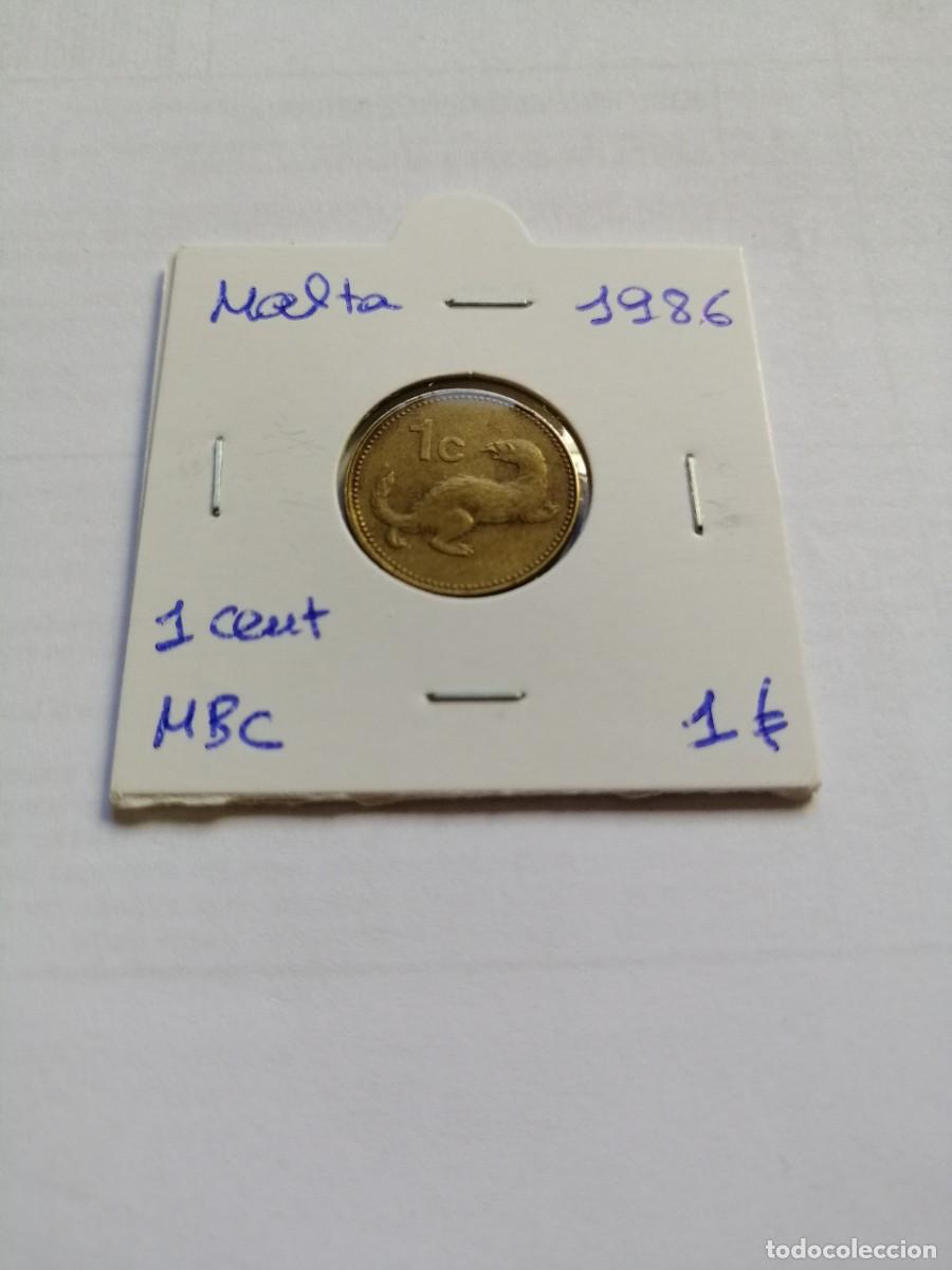 Monedas antiguas de Europa: Malta 1 Cent 1986 - Foto 1