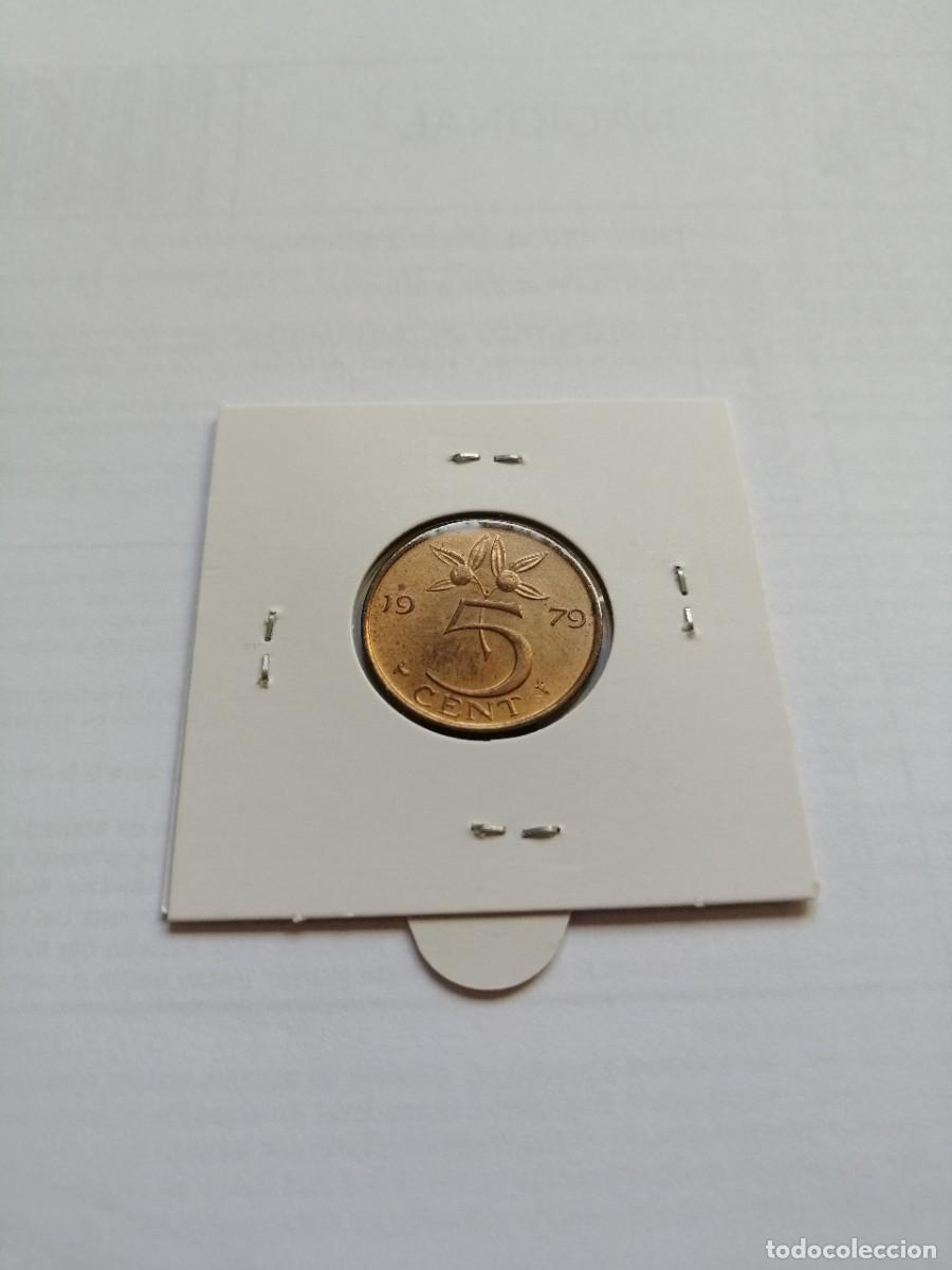 Monedas antiguas de Europa: Holanda 5 Cent 1979 SC - Foto 2