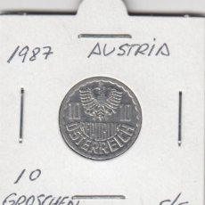 Monedas antiguas de Europa: ESCASA Y BONITA MONEDA - AUSTRIA 10 GROSCHEN. AÑO 1987 - S/C