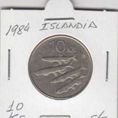 Monedas antiguas de Europa: ESCASA Y BONITA MONEDA - ISLANDIA 10 KR. AÑO 1984 - S/C