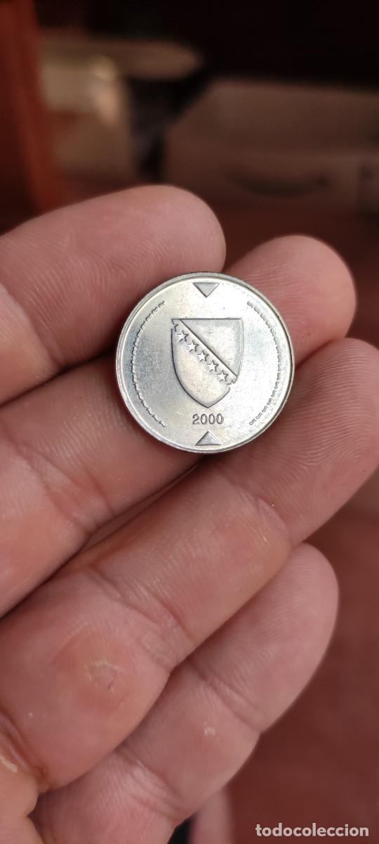 Old Coins of Europe: MONEDA DE 1 UN MARCO MARKA BOSNIA Y HERZEGOVINA 2000 EXCELENTE CONSERVACION