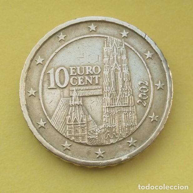 Monedas antiguas de Europa: moneda 10 c&eacute;ntimos Austria 2002 - Foto 1