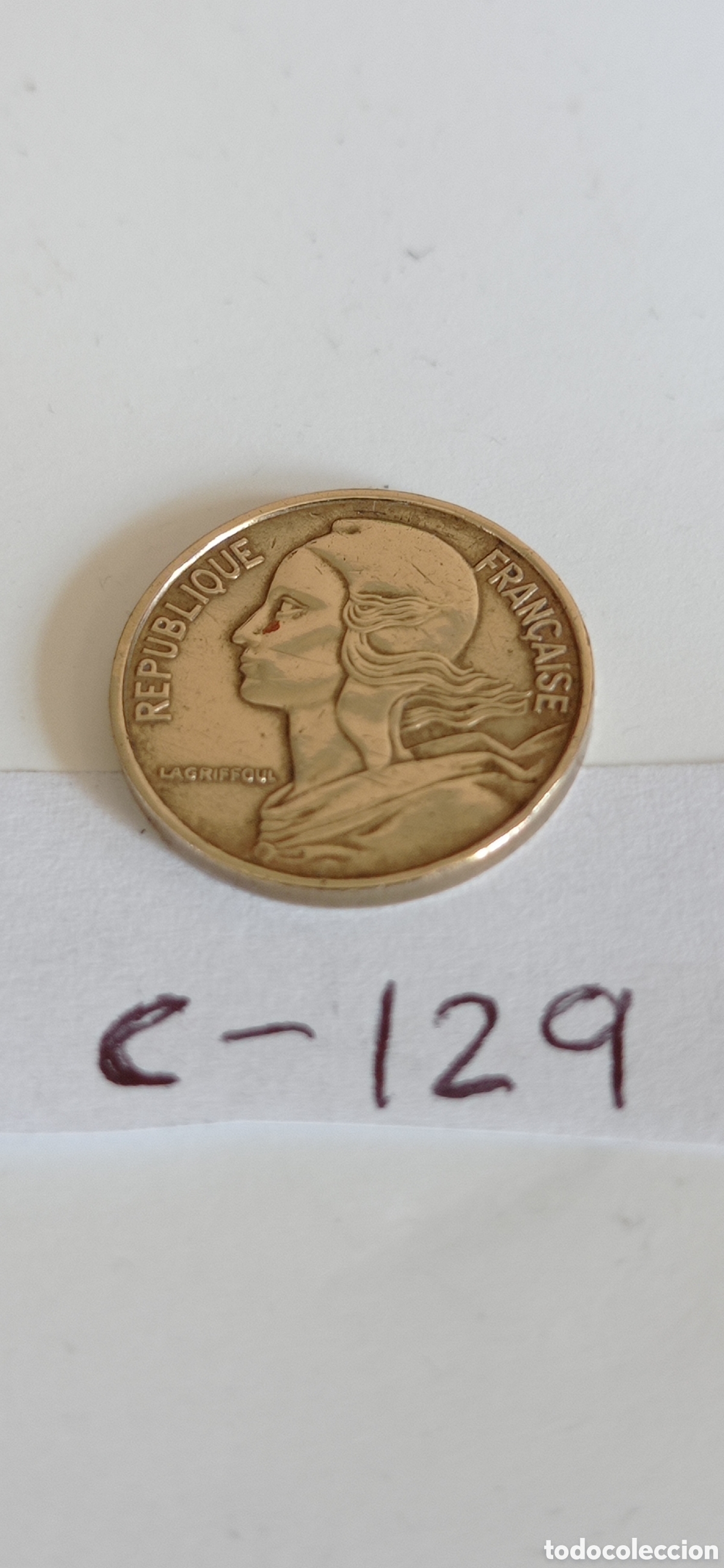 Monedas antiguas de Europa: MONEDA DE 5 CENTIMOS / DE FRANCIA - 1966 - Foto 1
