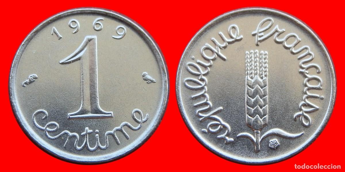 Monedas antiguas de Europa: 1 CENTIMO 1969 SIN CIRCULAR FRANCIA-6685SC - Foto 1