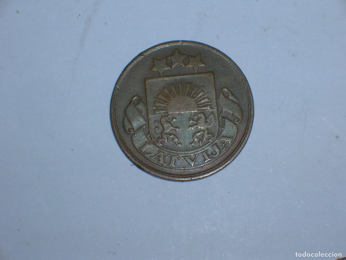 Monedas antiguas de Europa: LETONIA 2 santimi 1922 (14062) - Foto 1