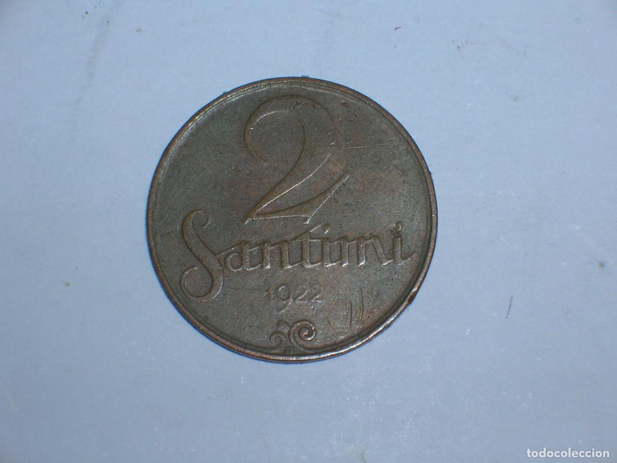Monedas antiguas de Europa: LETONIA 2 santimi 1922 (14062) - Foto 2