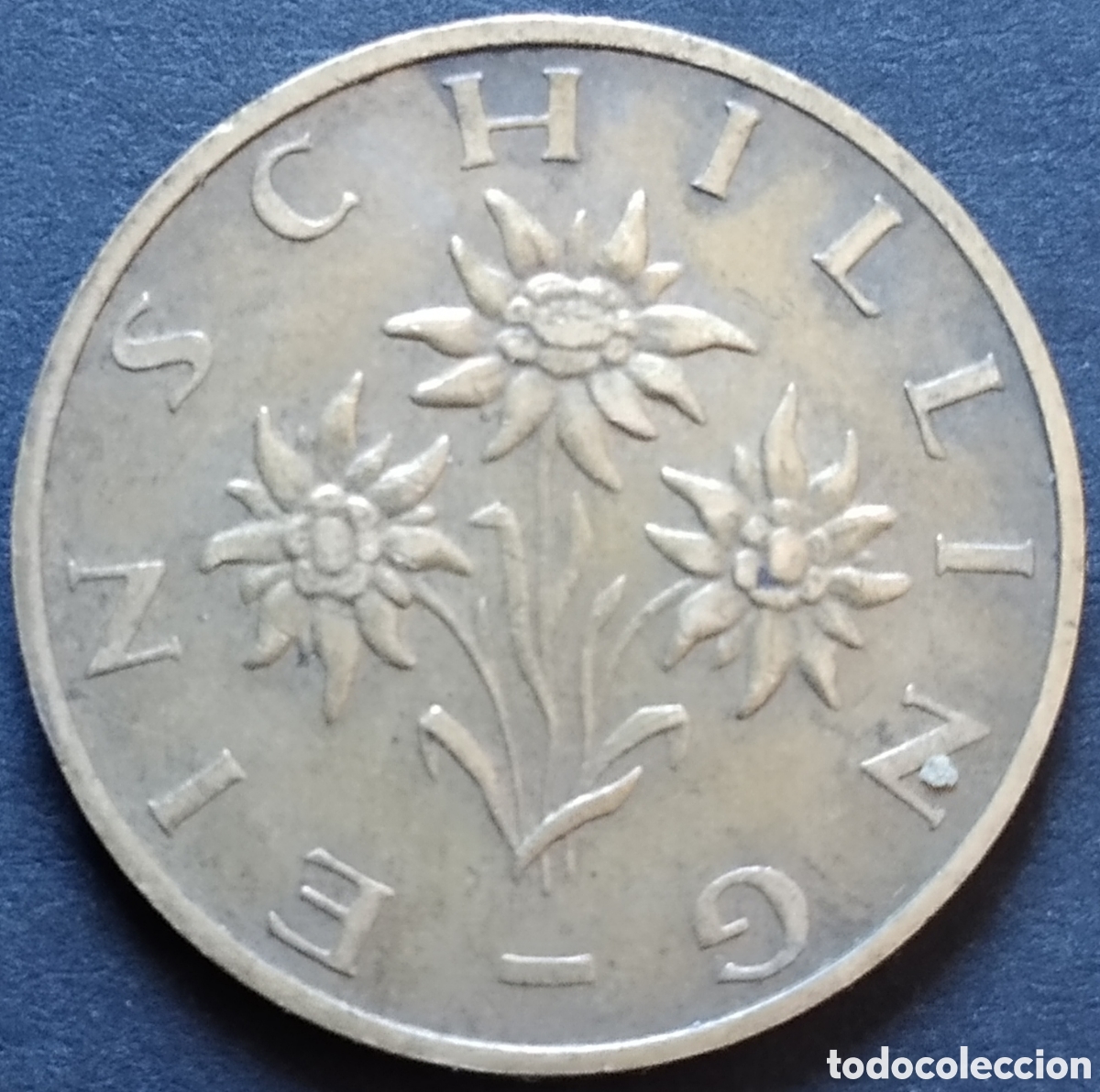 Monedas antiguas de Europa: MONEDA - AUSTRIA 1 CHEL&Iacute;N 1976 - Foto 2