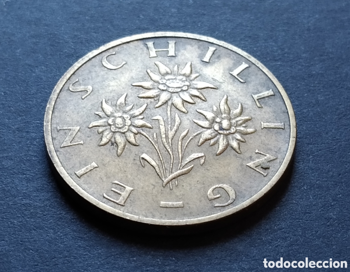Monedas antiguas de Europa: MONEDA - AUSTRIA 1 CHEL&Iacute;N 1976 - Foto 4