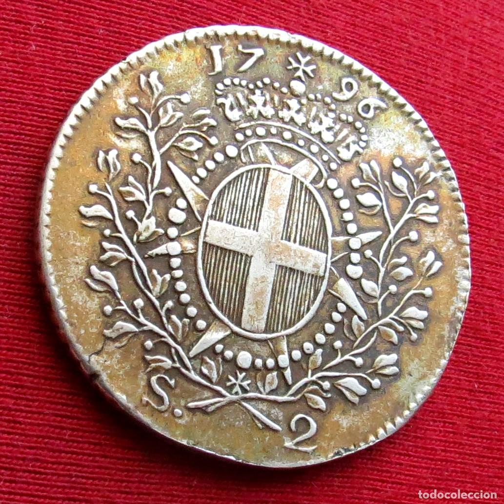 Monedas antiguas de Europa: Malta 2 scudi 1796 - Foto 2
