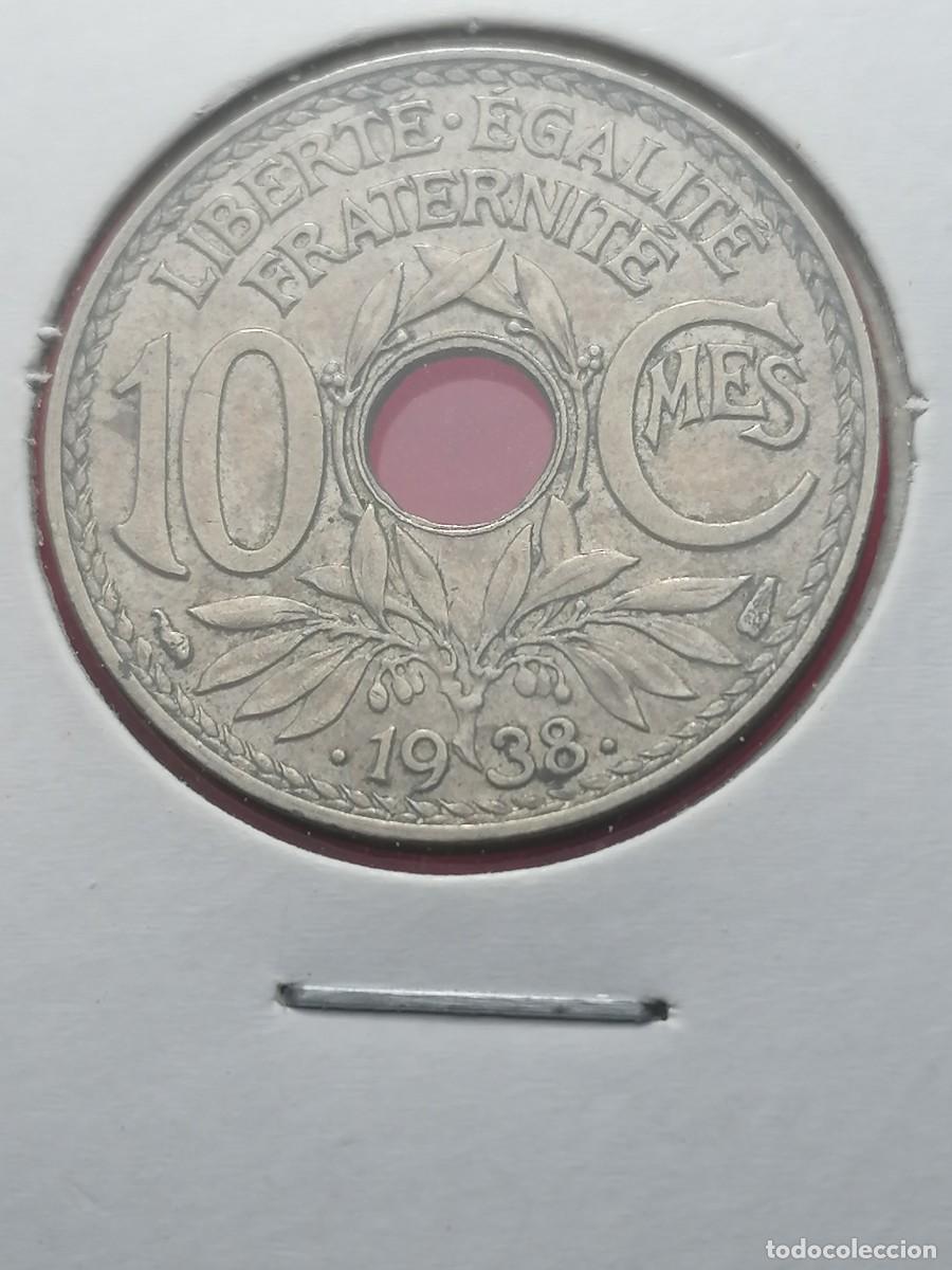 Monedas antiguas de Europa: FRANCIA 10 CENTESIMOS 1938 - Foto 1