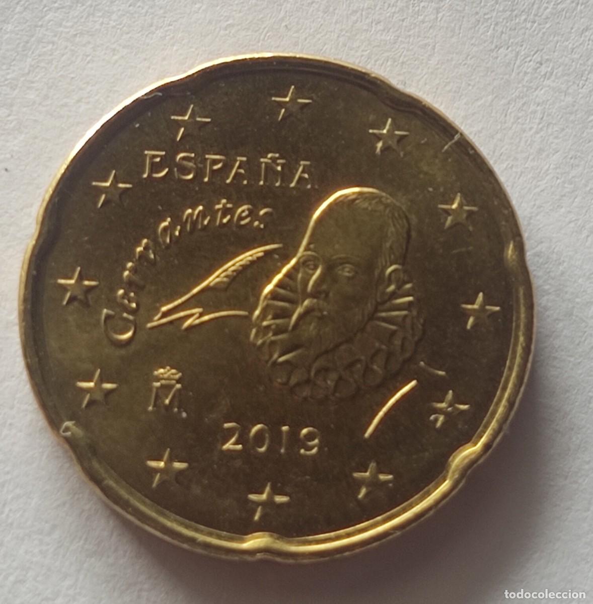 Moedas antigas da Europa: Espa&ntilde;a-20 cent-2019-455.