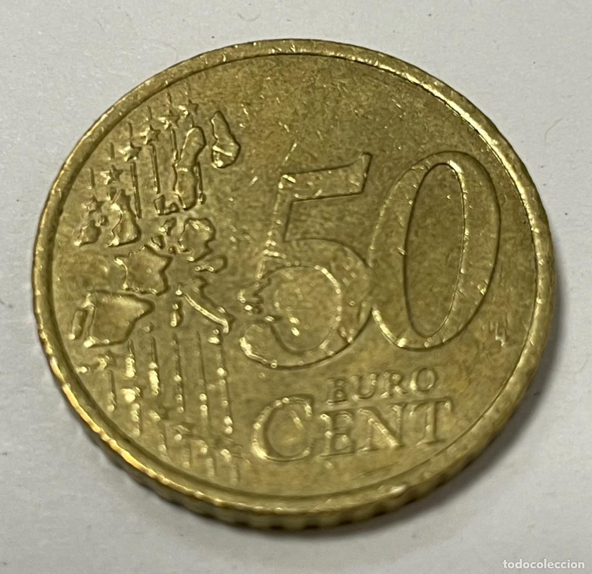Monedas antiguas de Europa: Moneda 50 c&eacute;ntimos Francia 2002 - Foto 2