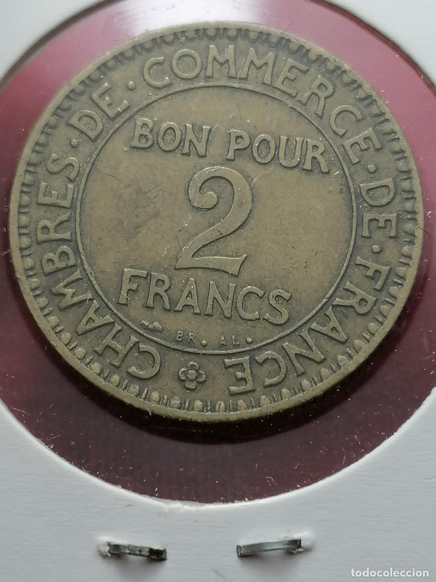 Monedas antiguas de Europa: 2 FRANCS 1925 - FRANCIA - Foto 2